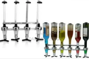 4-Bottle Wall-Mounted Liquor Dispenser