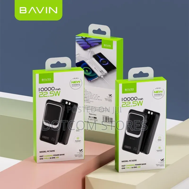 Bavin Pc1029s 10000mah 22.5w Power Bank