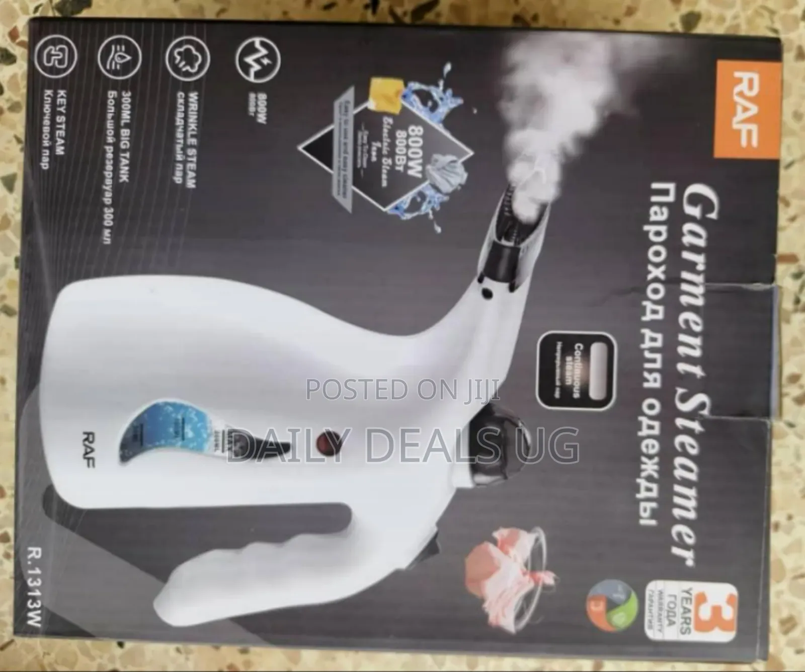 Raf R.1313 Handheld Garment Steamer