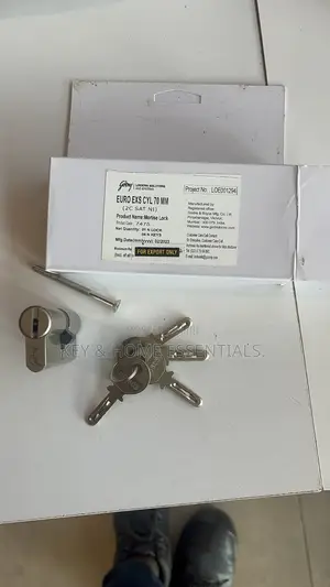 Original Godrej Euro Exs 70mm Double Cylinder Lock – Ultra-Secure