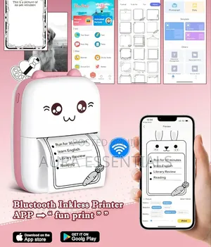 New Portable Mini Bluetooth Thermal Printer