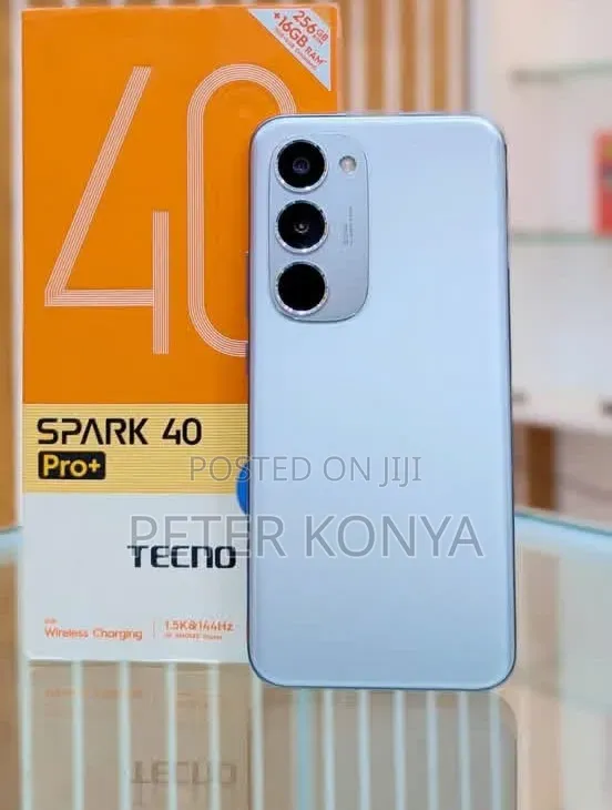 New Tecno Spark 40 Pro+ 256 GB Silver