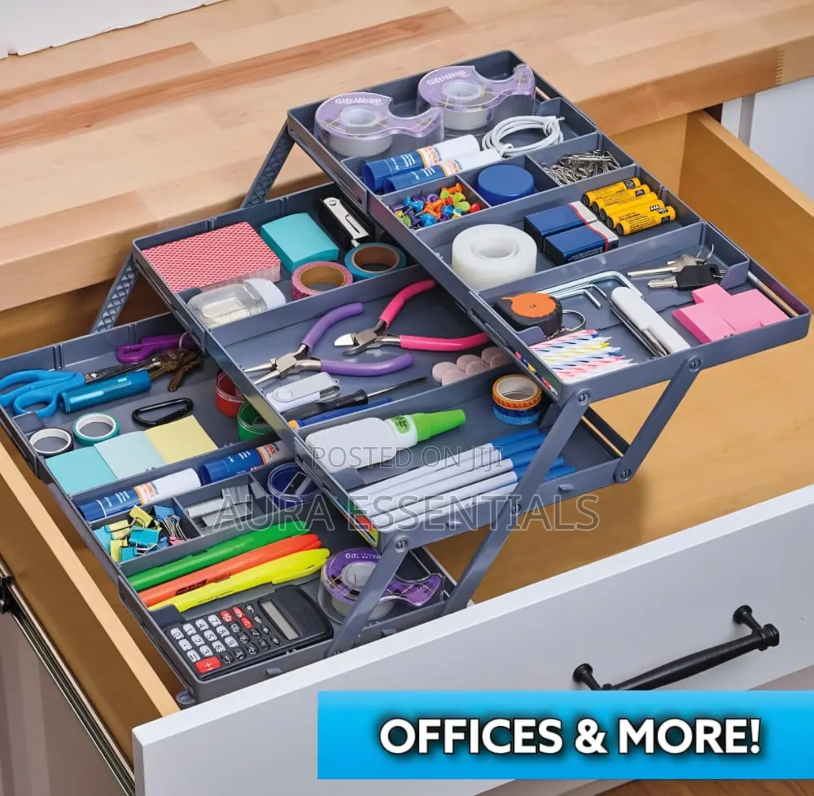 3-Tier Smart Drawer Organizer
