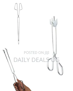 Long Handle Campfire Charcoal Tongs