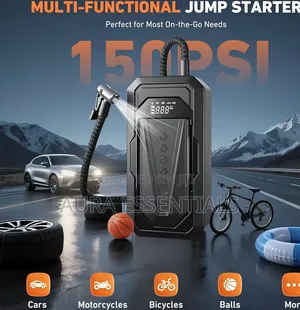 Multifunctional Rechargeable Car Tyre Inflator