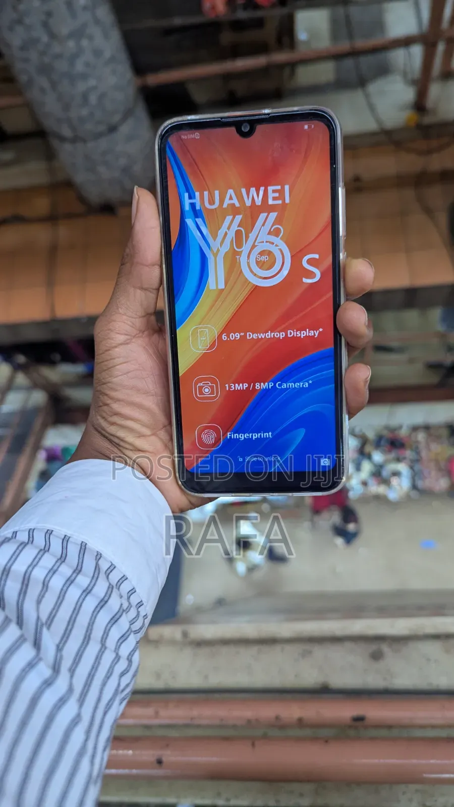 New Huawei Y6s 64 GB Orange
