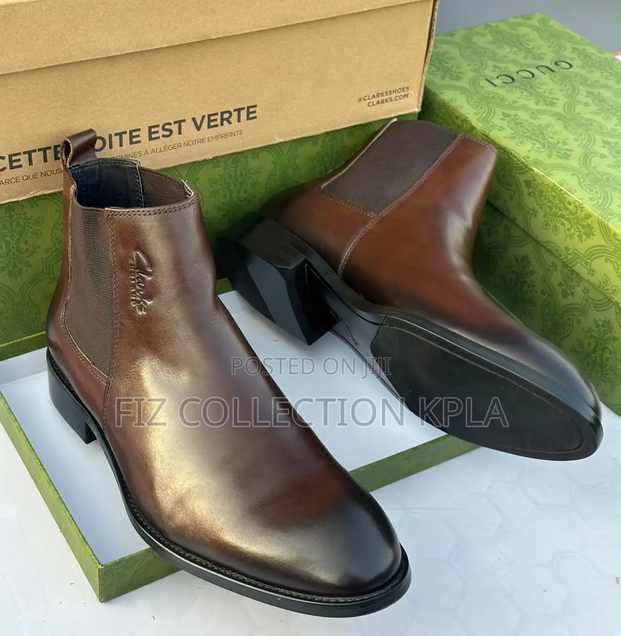 Clarks Heritage Brown Chelsea