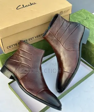Clarks Rustic Brown Chelsea
