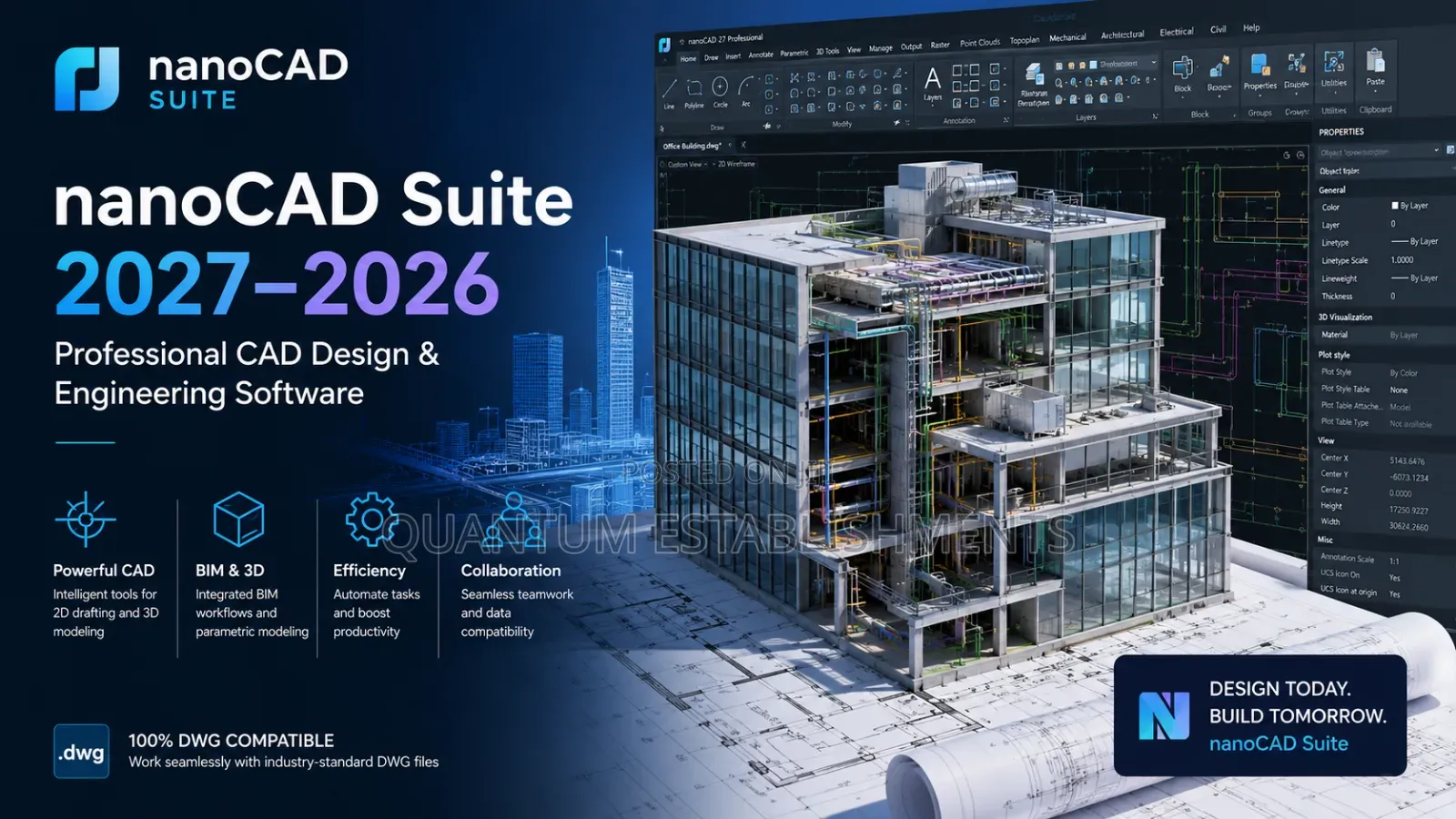 Nanocad Suite 2027–26|Professional Cad Design and Engineering Software