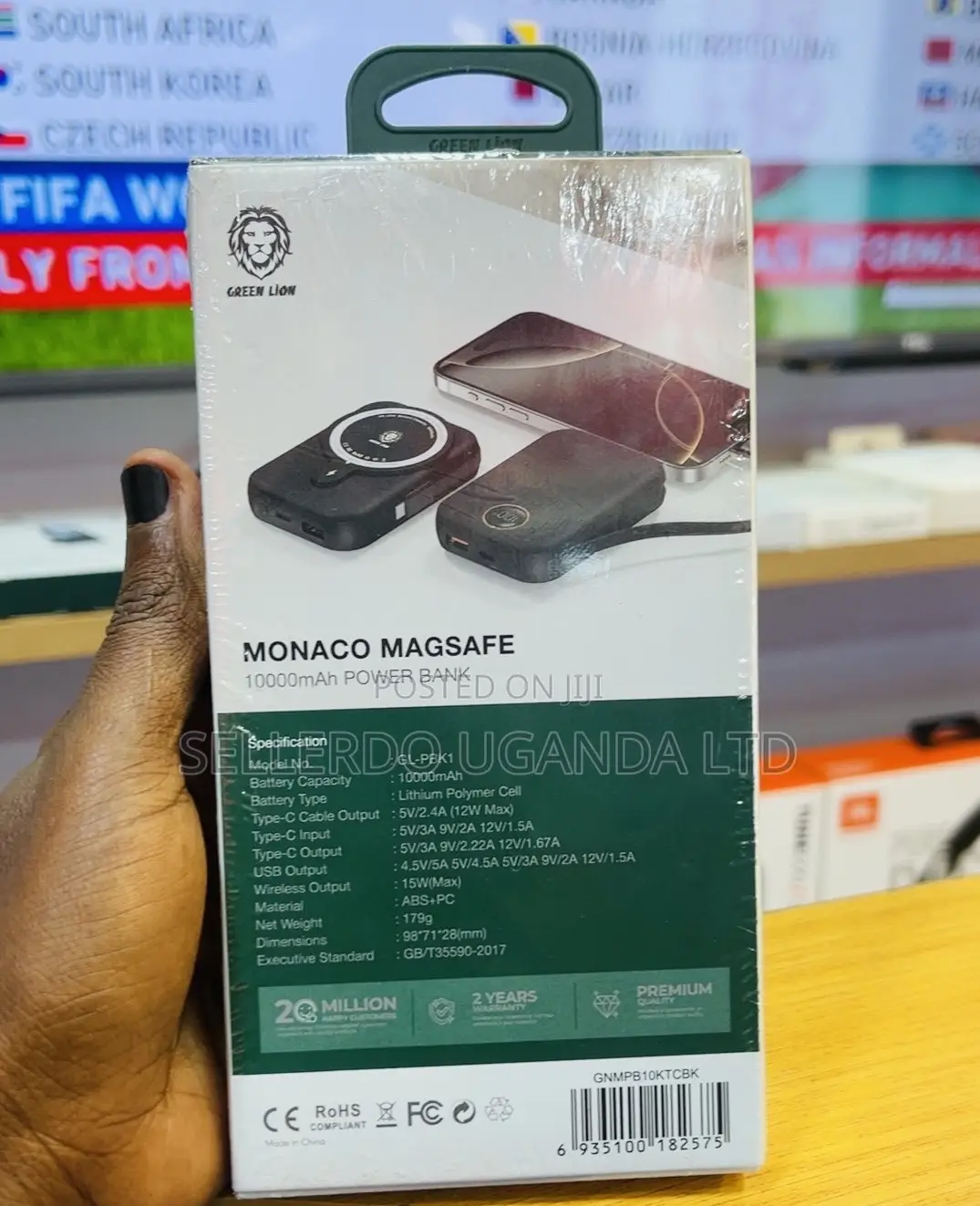 Green Lion Integrated Type C Monaco