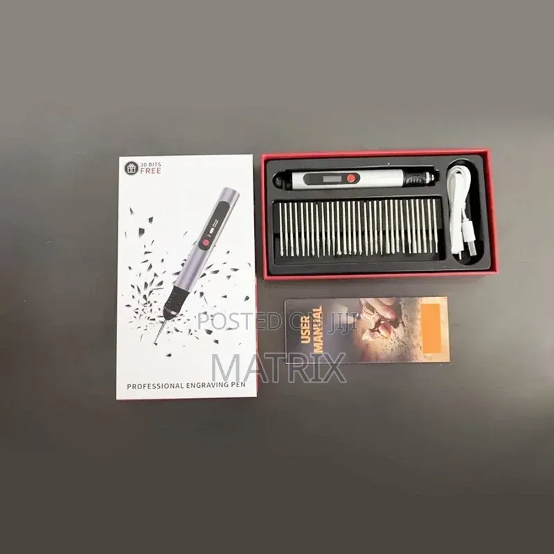 30-in-1 Digital Rechargeable Electric Engraving Pen Kit