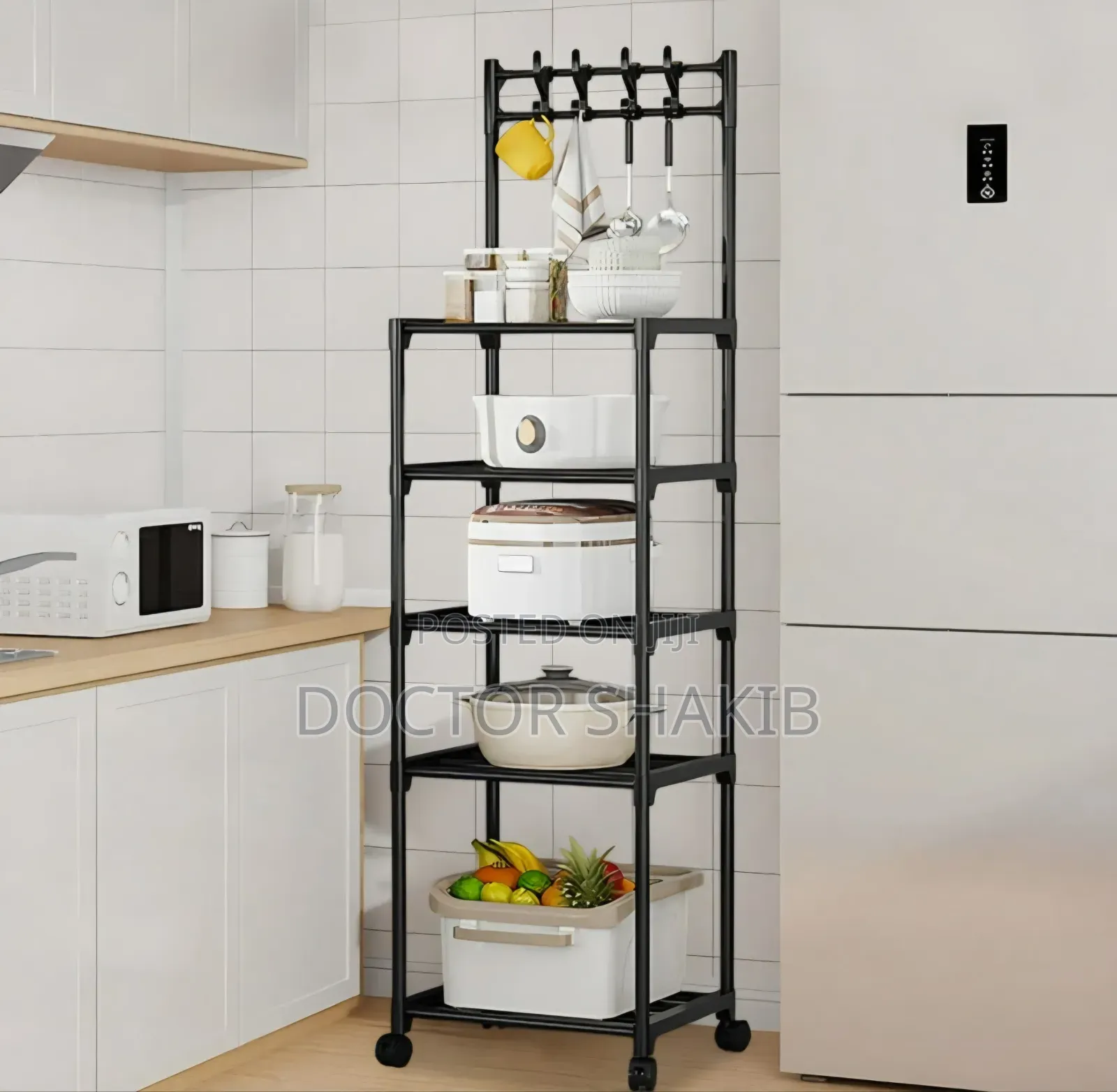 Multipurpose Kitchen Storage Rack