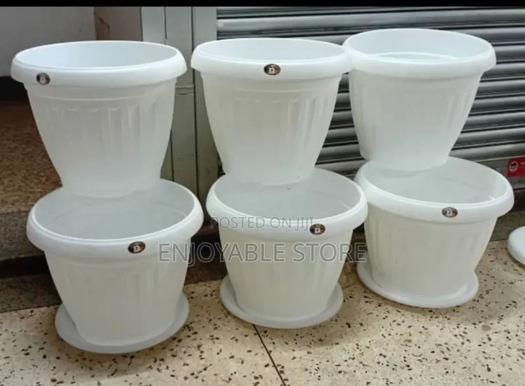 Outdoor Plastic Flower Pots