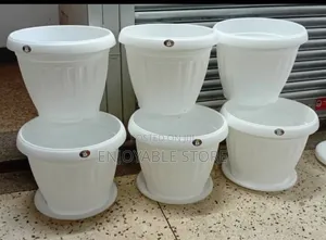 Outdoor Plastic Flower Pots