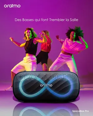 Oraimo Spacebox Pro 80w Karaoke-Support Wireless Speaker