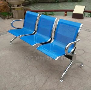 3-Seater Waiting Room Bench