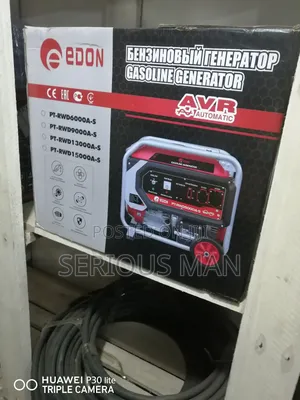 Edon Brand Gasoline Generator, Specifically Model Pt-Rwd13000a-S.