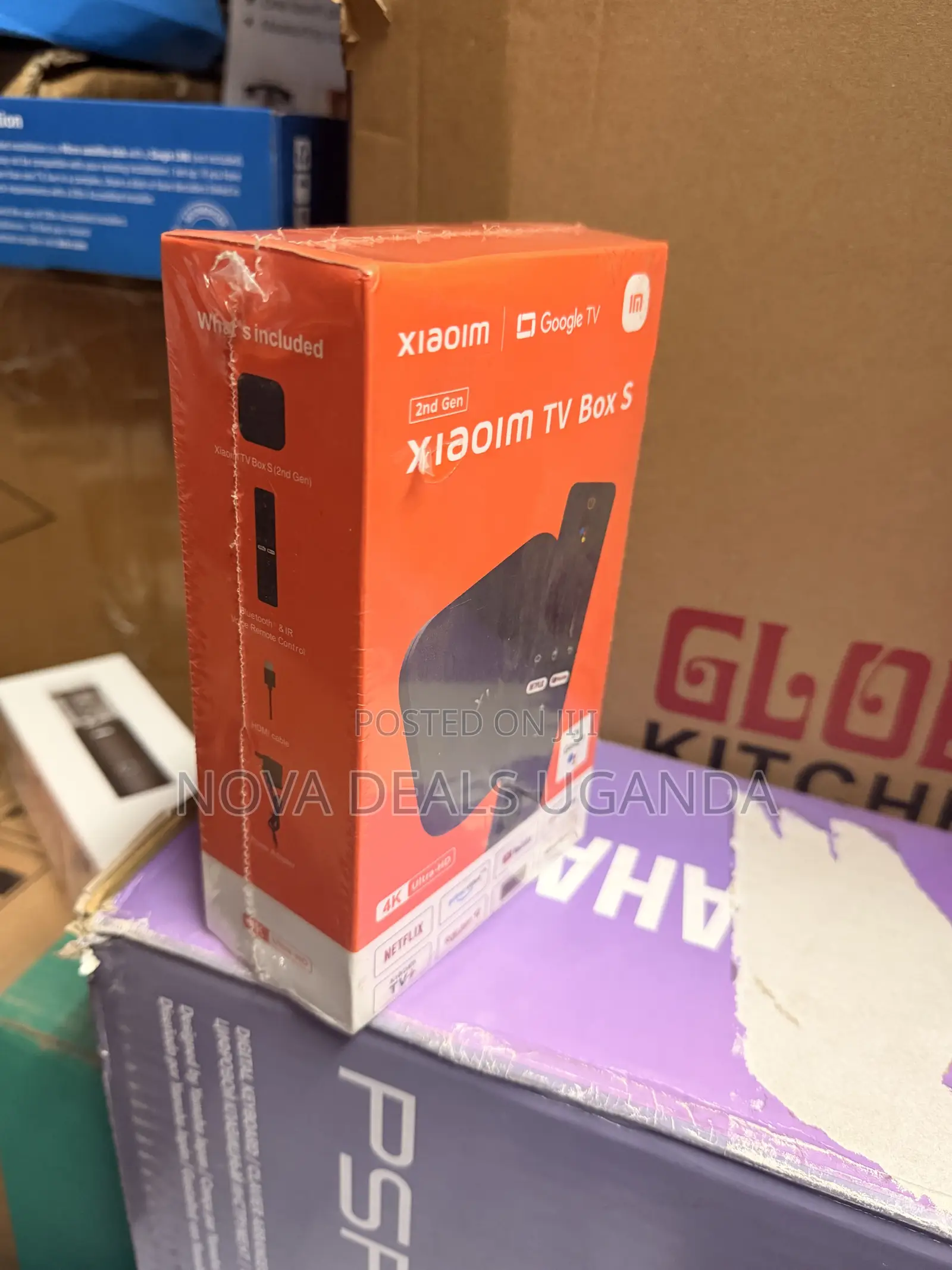 Xiaomi Tv Box S (2nd Gen) 8gb Android Tv Regular Tv Into Asmart Tv.