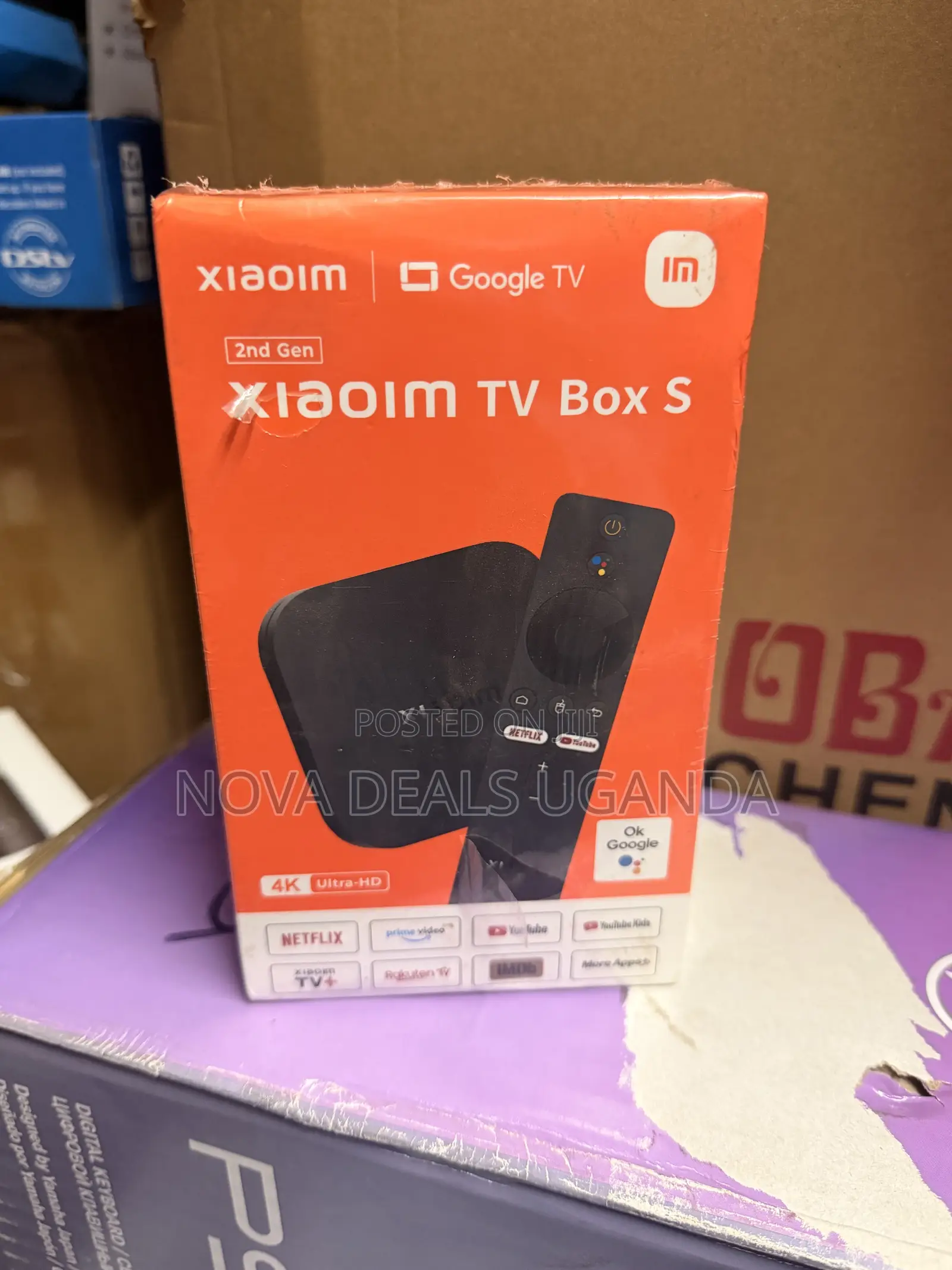 Xiaomi Tv Box S (2nd Gen) 8gb Android Tv Regular Tv Into Asmart Tv.