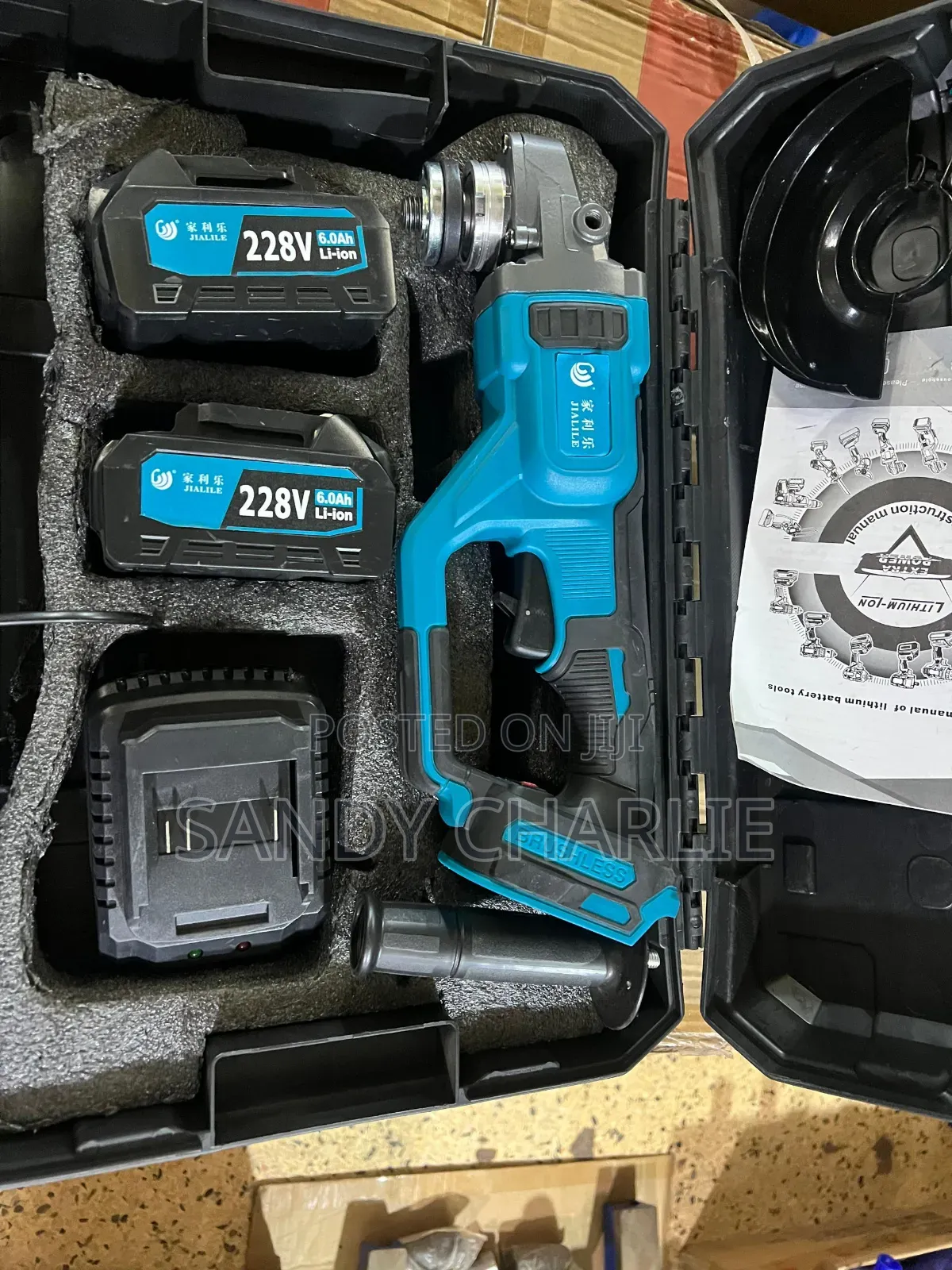 Cordless Angle Grinder