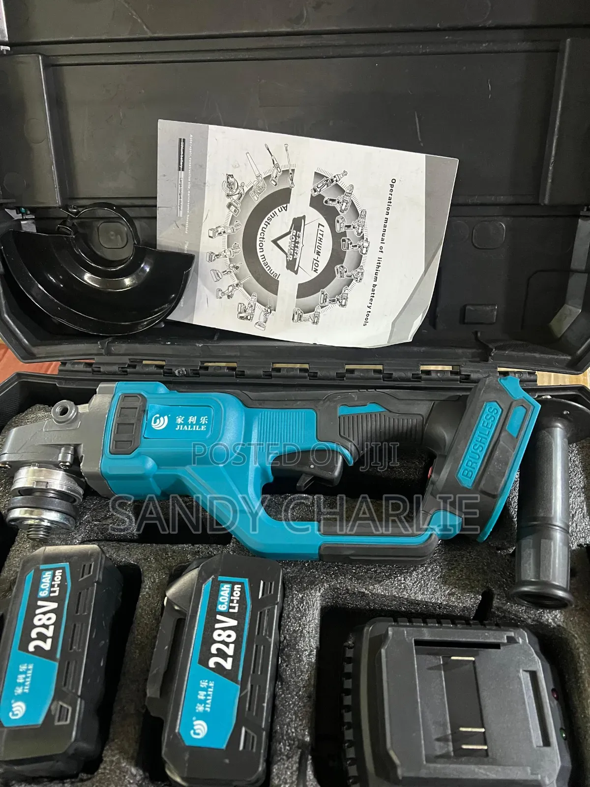Cordless Angle Grinder