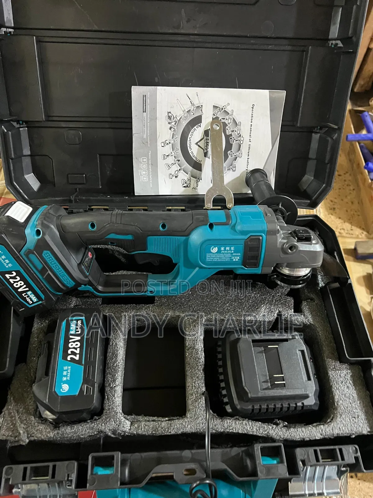 Cordless Angle Grinder
