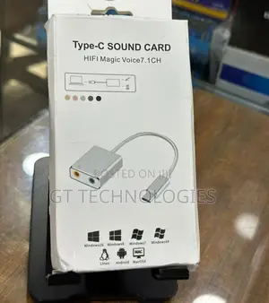 Hifi Magic Voice" Type-c Sound Card