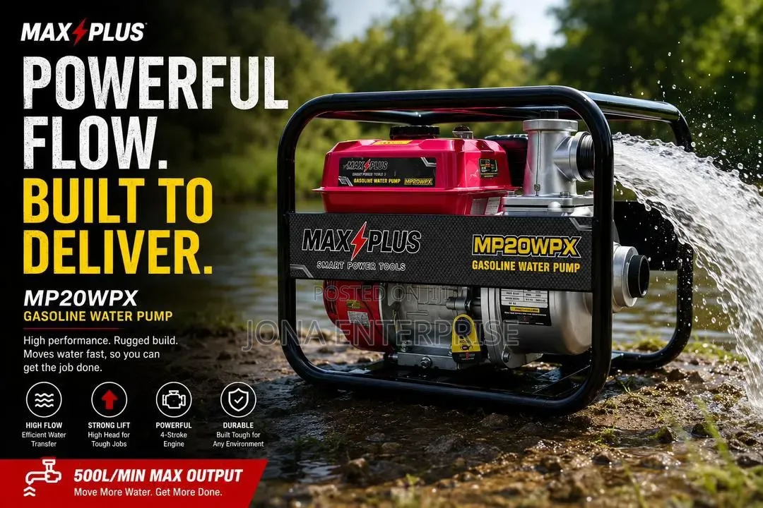 Maxplus Mp20wxp Gasoline Water Pump