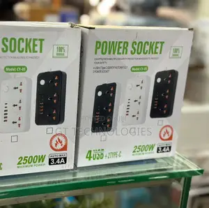 Winningstar Versatile Multi-socket Power Strip With Integrated Usb