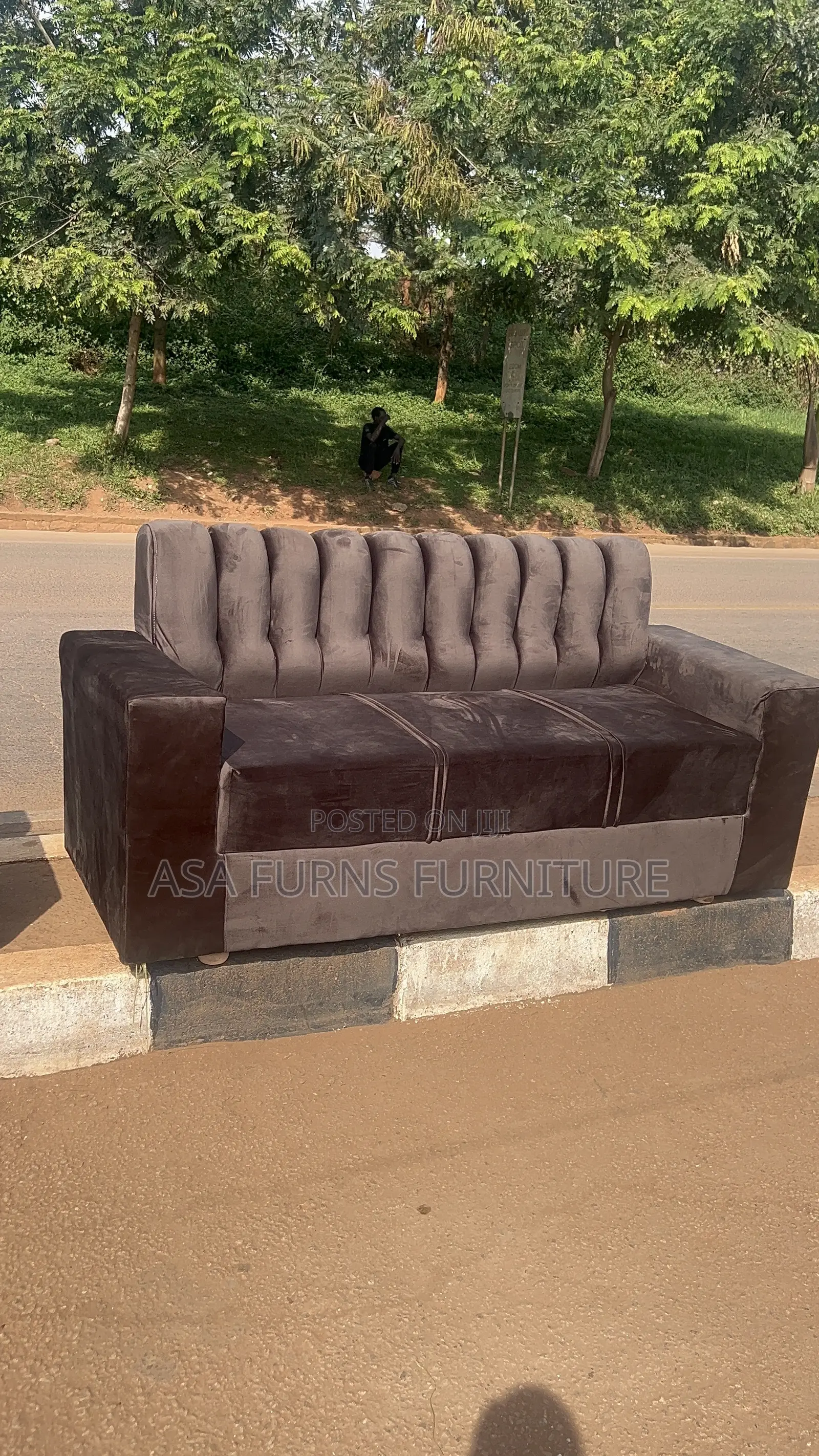 Brown Sofa Set