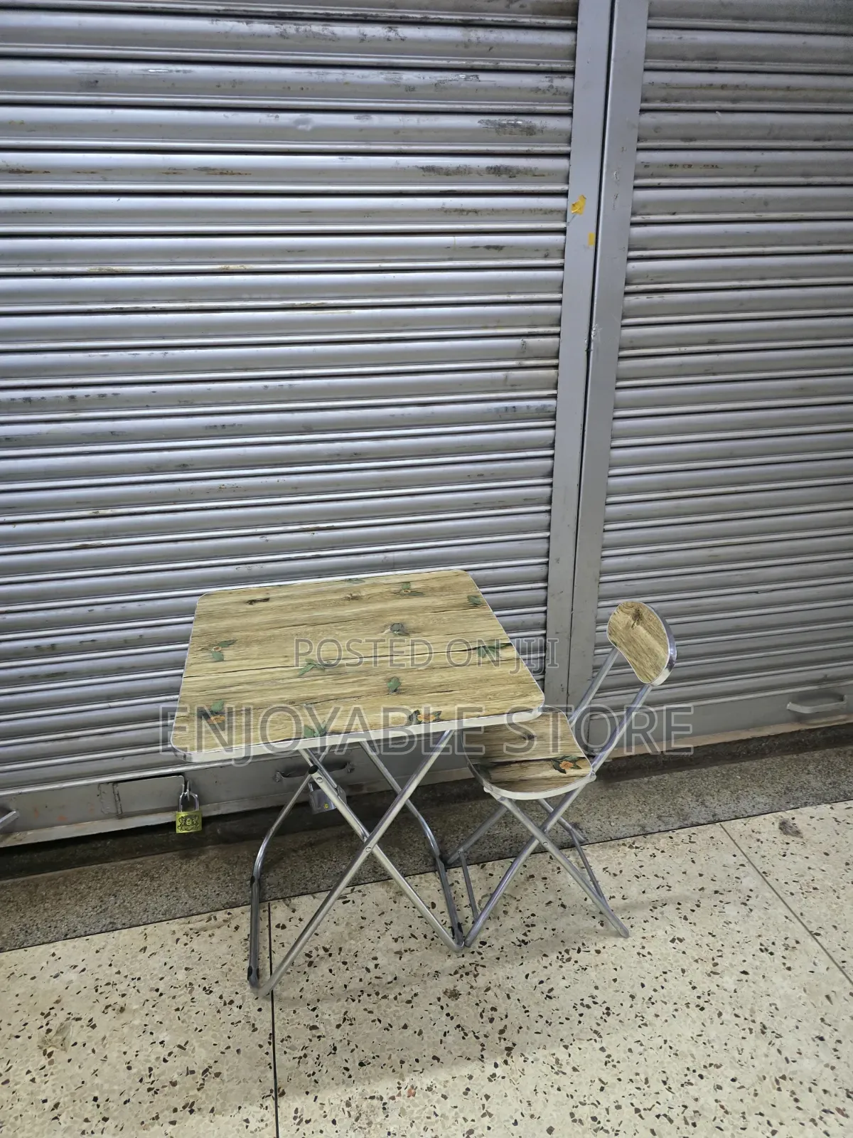 Study Reading Foldable Table and Chair