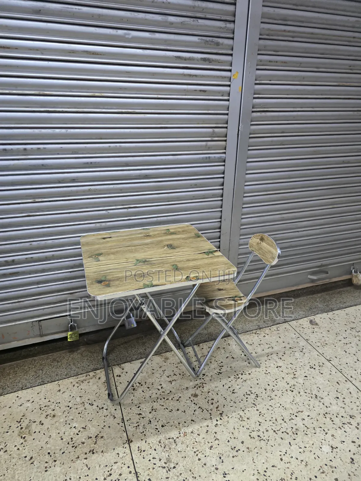 Study Reading Foldable Table and Chair