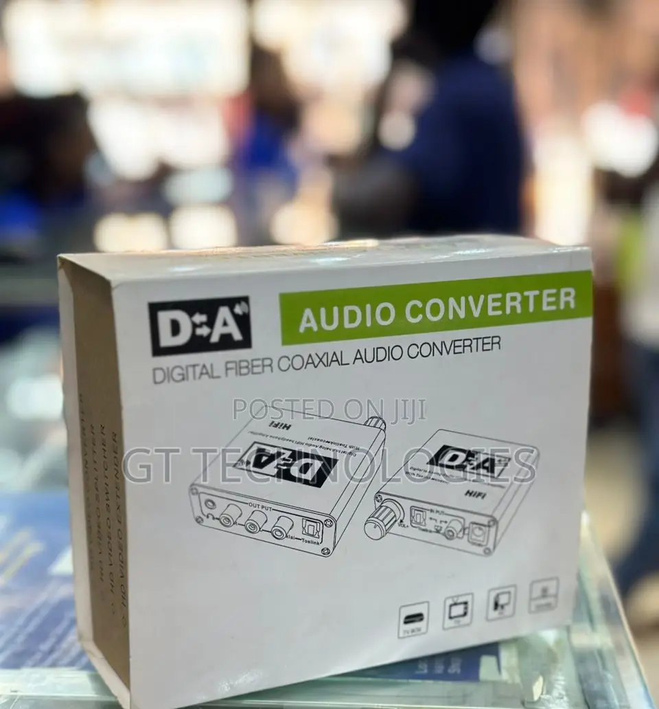 D a Digital Fiber Coaxial Audio Converter