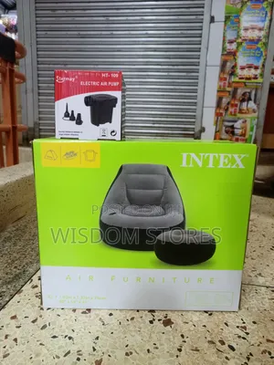 Intex Inflatable Air Sofa With Footrest