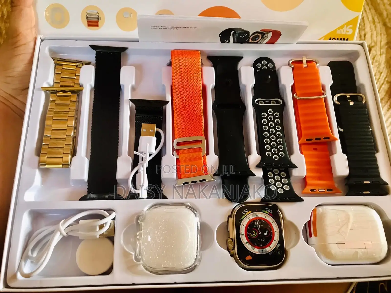 Smart Watch With Earpods