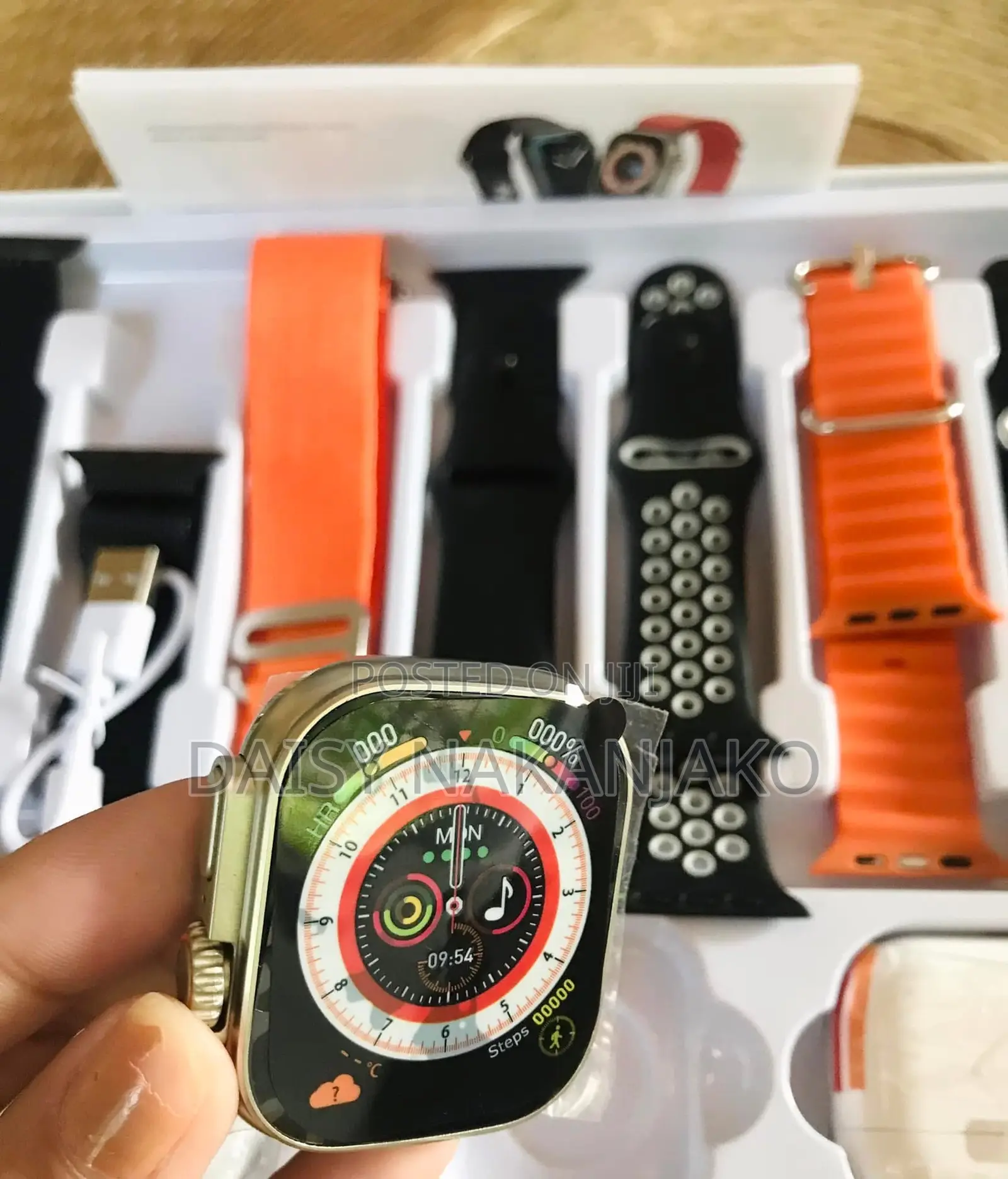 Smart Watch With Earpods