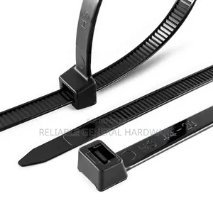 Nylon Cable Tie Zip Lock All Sizes Black White