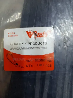 Nylon Cable Tie Zip Lock All Sizes Black White