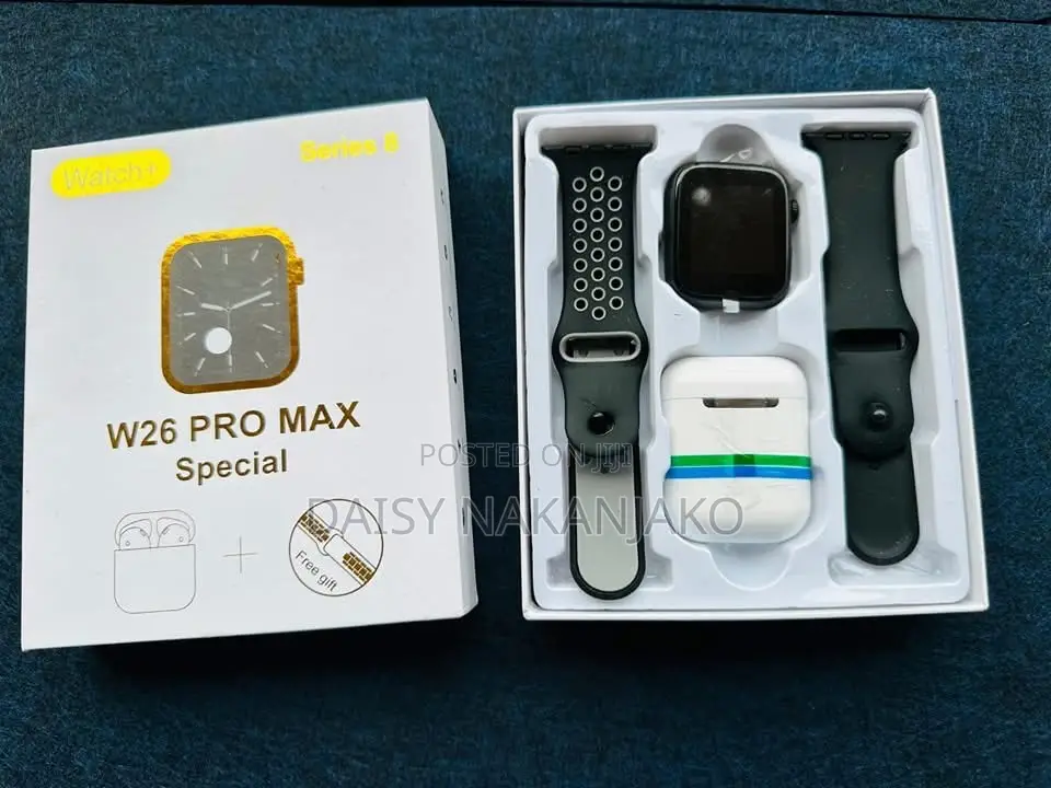 Double Straps Smart Watch Gray
