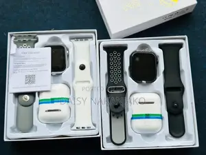 Double Straps Smart Watch Gray