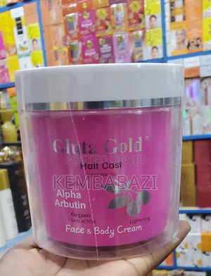 Gluta Gold Half Cast Alpha Arbutin Face And Body Cream