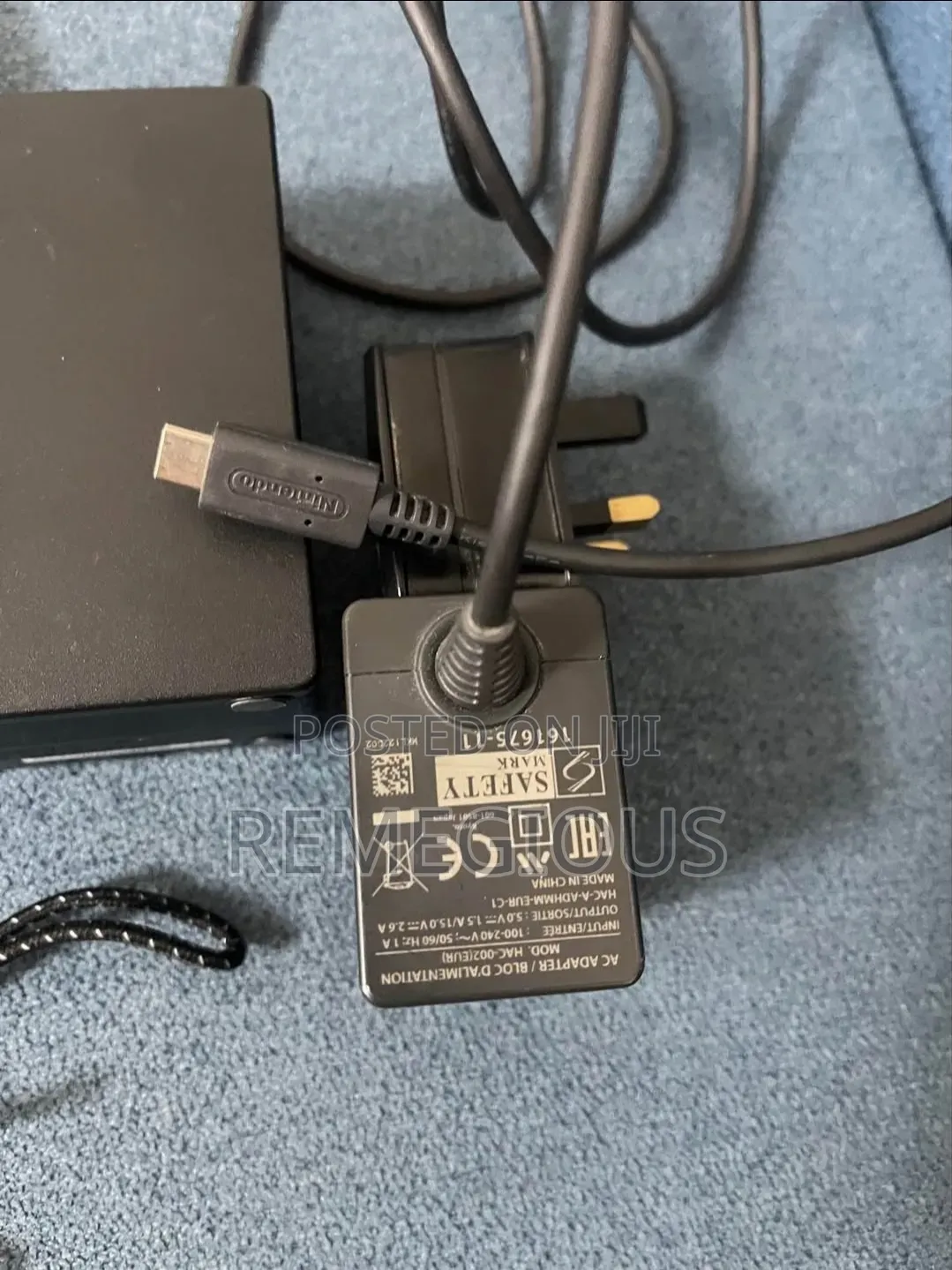 Nintendo Switch Docking Station and AC Adapter