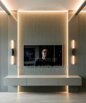 Modern Wall Panel Tv Entertainment Units 350,000/- Per Square Meter