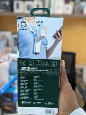 Green Lion Power Wind Handheld Fan