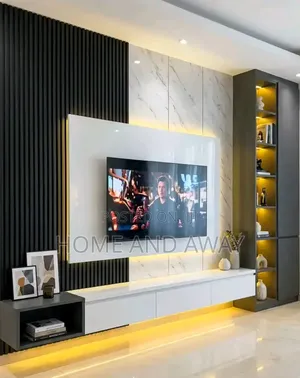 St. Benard Wall Unit Tv Stands in Any Colour From 2,000,000/- On Order