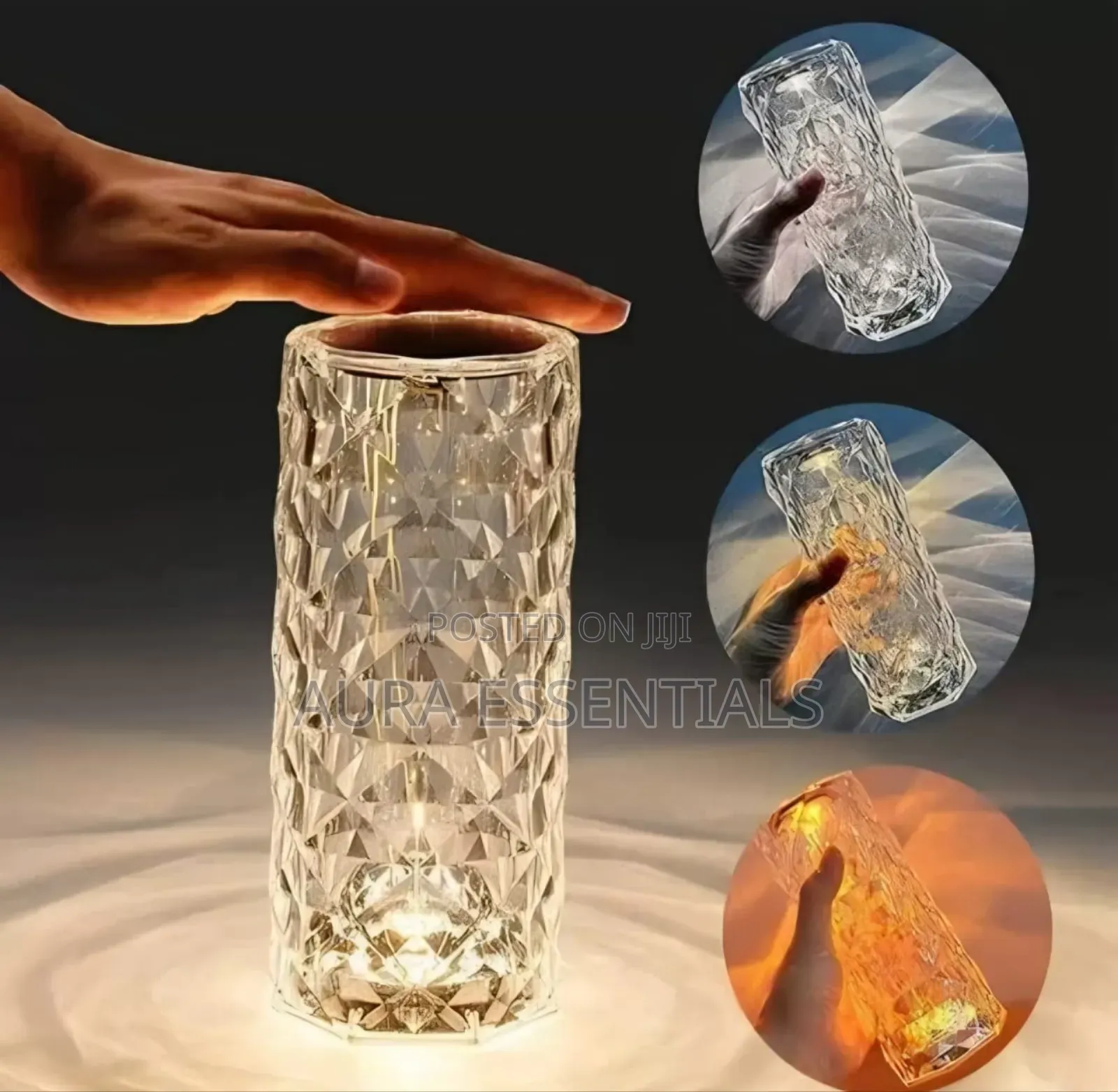 Crystal Rose Diamond Table