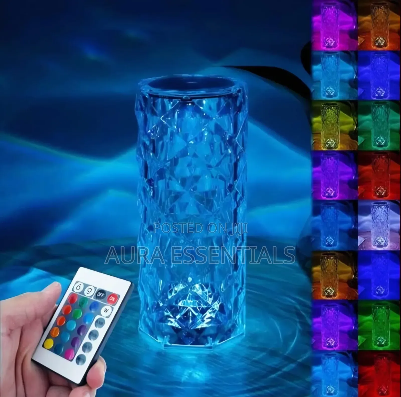 Crystal Rose Diamond Table