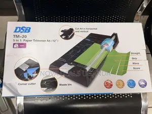 Tm-20 5-in-1 Paper Trimmer Is A Multifunction Paper Cutter