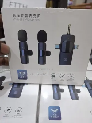 3-in-1 Wireless Lavalier Microphone