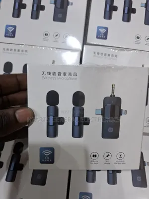 3-in-1 Wireless Lavalier Microphone